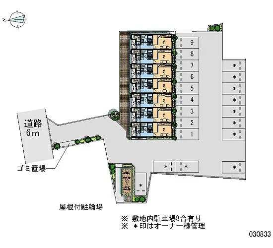 ★手数料０円★八王子市石川町　月極駐車場（LP）